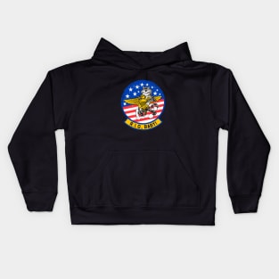 F-14 Tomcat - R.I.O (Radar Intercept Officer) Baby! Grunge Style Kids Hoodie